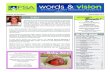 April 2012 Words & Vision Newsletter