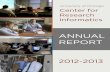 CRI Annual Report 2012-2013