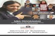 IBMR Hubli MBA Prospectus 2012