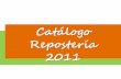 Catálogo Repostería 2011