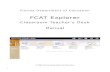 FCAT Teacher Manual