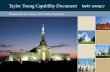 TY Capability Doc - Church of the Latter Day Saints