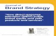 Journal of Brand Strategy Spring 2013 Article