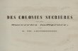 Des colonies sucrières et des sucreries indigènes (1840)