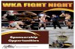 WKA WA Fight Night Sponsorship Package
