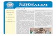 JERUSALEM Newsletter – 15th Issue