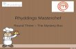 Rhyddings Masterchef 2013 Round 3