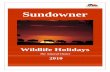 Reisbrochure Sundowner Wildlife Hollidays