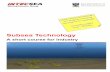 UWA Subsea Technology brochure 2012