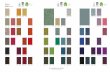 Camira Organic Wool Fabric Color Sheet