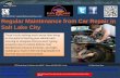 Auto Repair Salt Lake City - Regular Maintenance from Car Repair in Salt Lake City