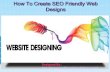 How to create seo friendly web designs