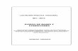 Pliego de Bases y Condiciones Nº 001/2012