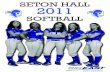 2011 Seton Hall Softball Media Guide