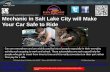 Auto Repair Salt Lake City - Mechanic in Salt Lake City will Make Your Car Safe to Ride