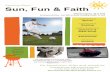 Sun, Fun & Faith Poster