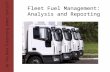 Fleet Fuel Management: Analysis and Reporting