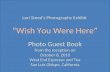 Wish You Were Here Photo Guest Book