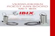 IBIX® Effectief verwijderen verf- en roest aan boord