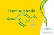 Team Australia | Special Olympics Asia Pacific Games