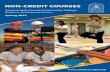 Schenectady County Community College Spring 2014 Non-Credit Course Guide
