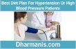 Best Diet Plan For Hypertension Or High Blood Pressure Patients