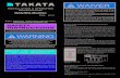 Takata installation instructions racing models