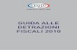 Guida alle detrazioni fiscali 2010