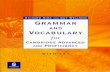 Education - Grammar and Vocabulary for Cambridge