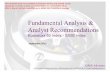 Fundamental Analysis - SX5E Index (Eurostoxx50)