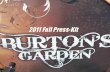 Burton's Garden 2011 Press Kit