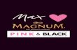 Magnum x Max Pink and Black Collection