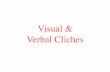 I&C Visual Cliche (examples)
