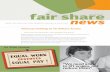 Fair Share News Winter 2013