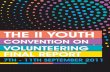 II Youth Convention on Volunteering Report