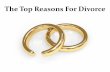The Top Reasons for Divorce