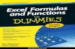 Excel Formulas & Functions FD 2E Sample Chapter
