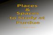 Places and Spaces to Study at Purdue (revised)