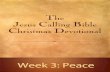 Jesus Calling Christmas Devotional - Week 3: Peace