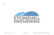 Stonehill Engineering Brochure.