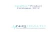 NiQ Health CarePlus™ Product Catalogue A4