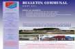 Bulletin Communal et Scolaire  2011 - Août