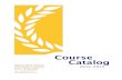 AGS Course Catalog: 2012-2013