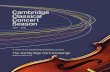 Cambridge Classical Cobcert Series 2011-12