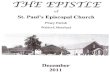 The Epistle December 2011
