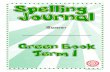 Year 1 Term 1 Spelling Journal
