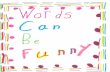 Words Can Be Funny by Sofia P. of Concord, NH