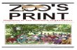 Zoos Print Magazine November 2011