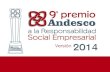 Ganadores del Premio Andesco a la RSE 2014