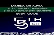 55th General Assembly Event Guide